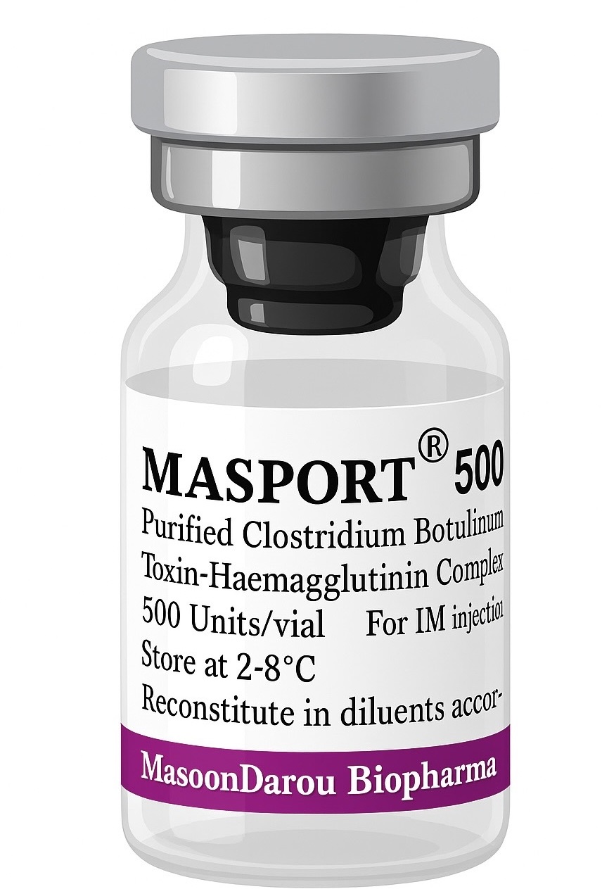 بوتاکس پیشانی با برند مصپورت